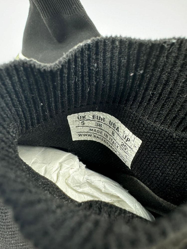 Balenciaga Speed Sock Black Bubble EU 38 UK 4 image 7